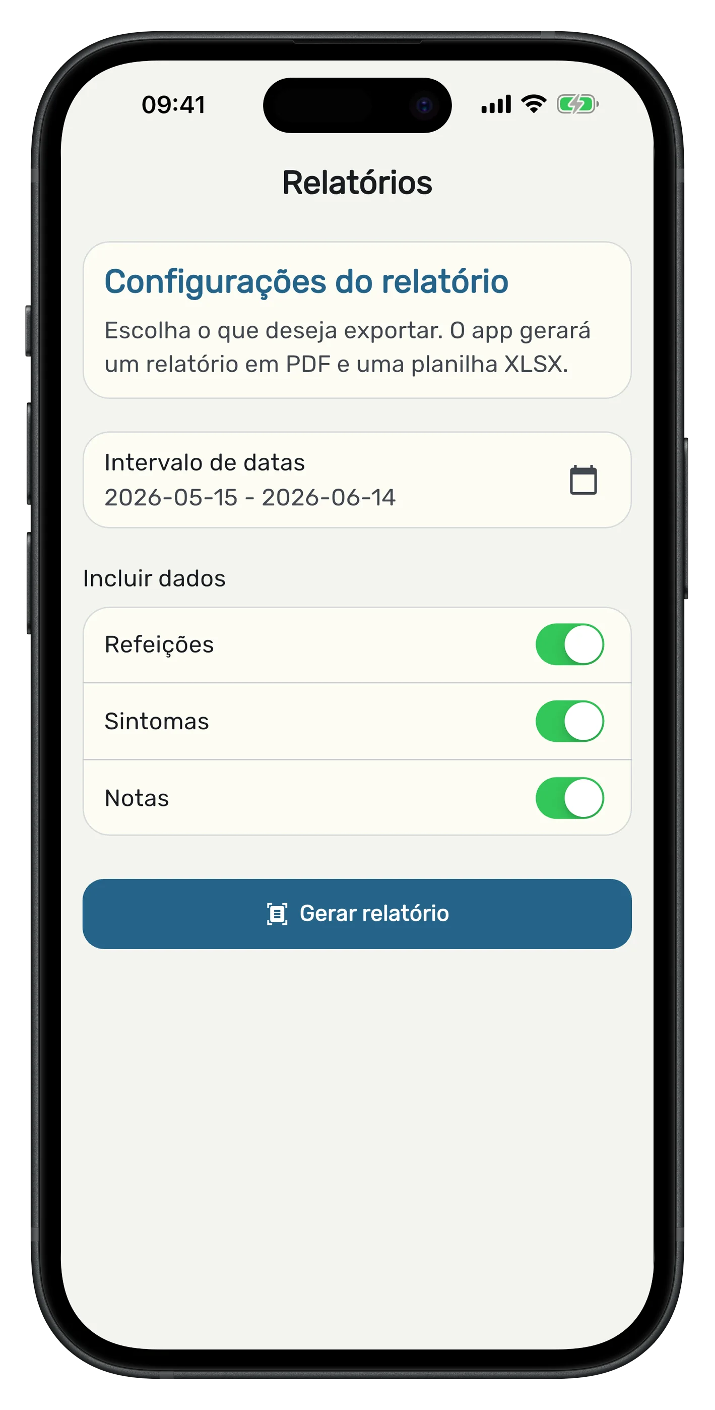 Perfil de tolerância do Bloat Gone